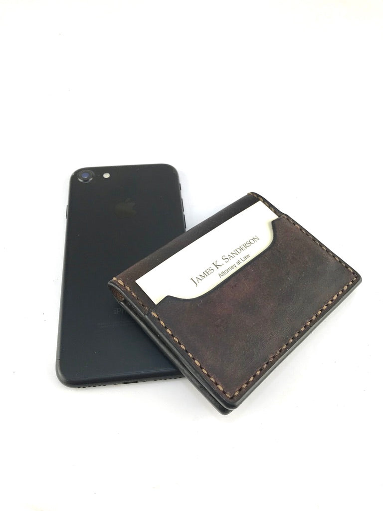 Summit Special Edition Leather Card Wallet – Rustico