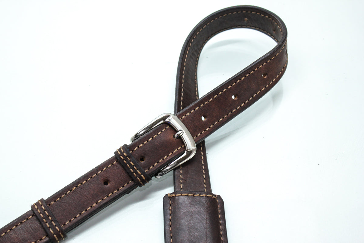 Hand Stitched Double Sided Belt Upgrade – White Buffalo Republic